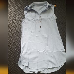 Cupshe buttoned dolphin hem mini dress New